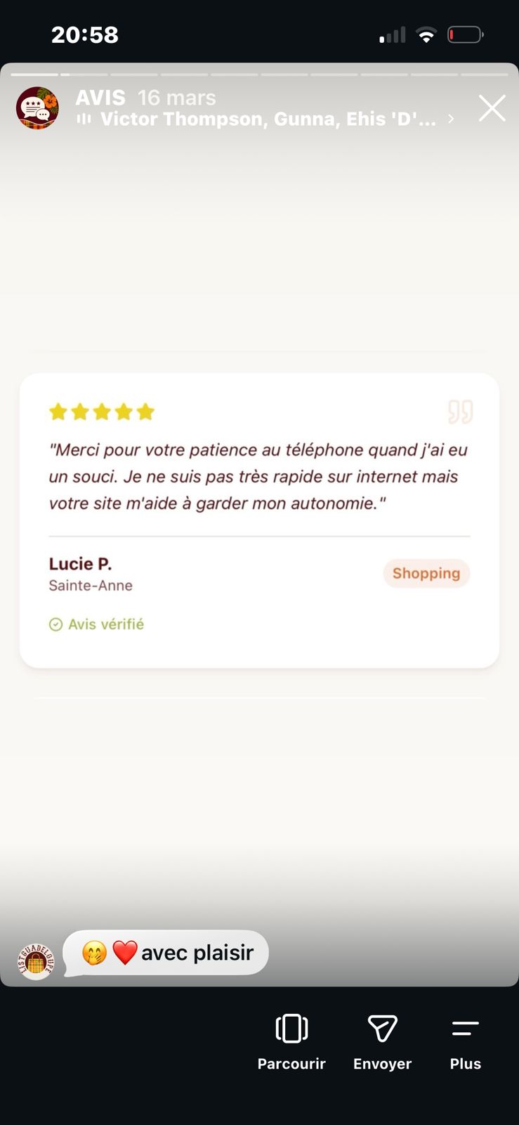 Livraison réalisée par ListGuadeloupe