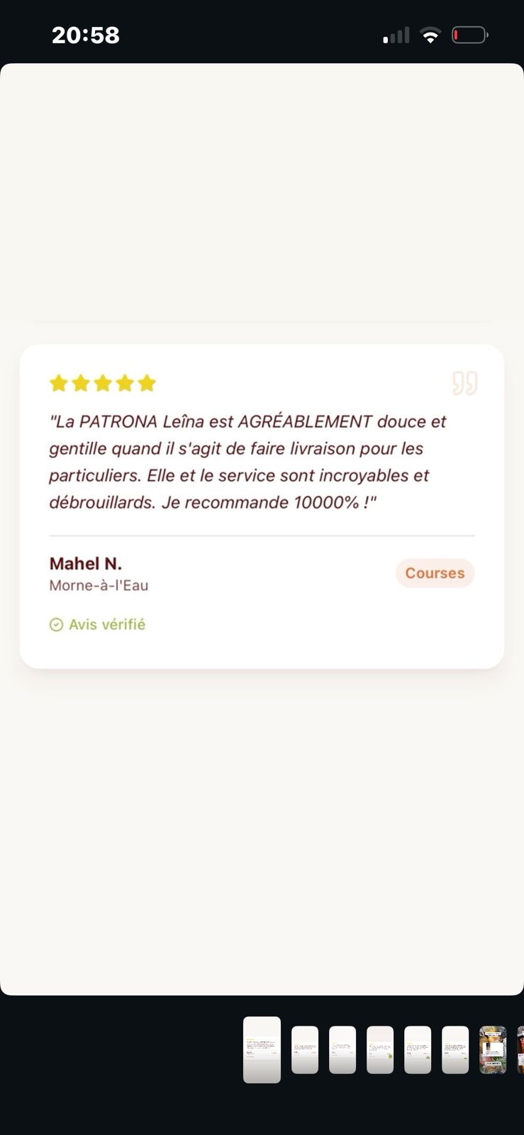Livraison réalisée par ListGuadeloupe